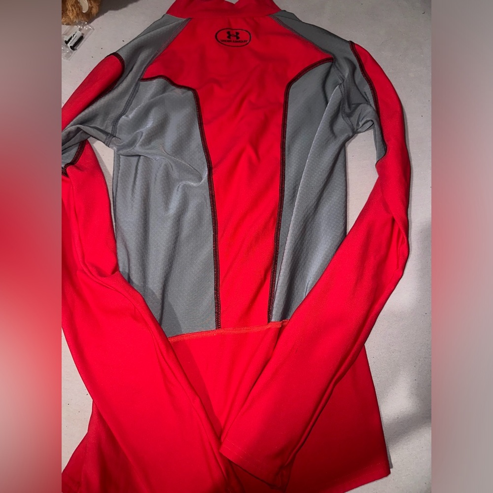 Men’s Underwear Armour Red Compression and Under Shirt